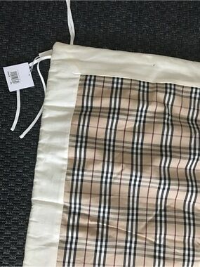 Burberry Beige Plaid Baby Crib Wrap